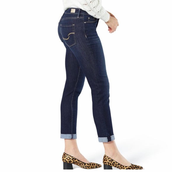 Levi’s Signature Modern Slim Cuffed Jeans - Picture 3 of 12